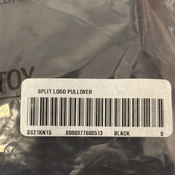 SUPREME Split Logo Pullover Knit Sweater - Picture 8 of 9